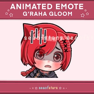 FFXIV G&#39;raha Tia Gloom Animated Emote