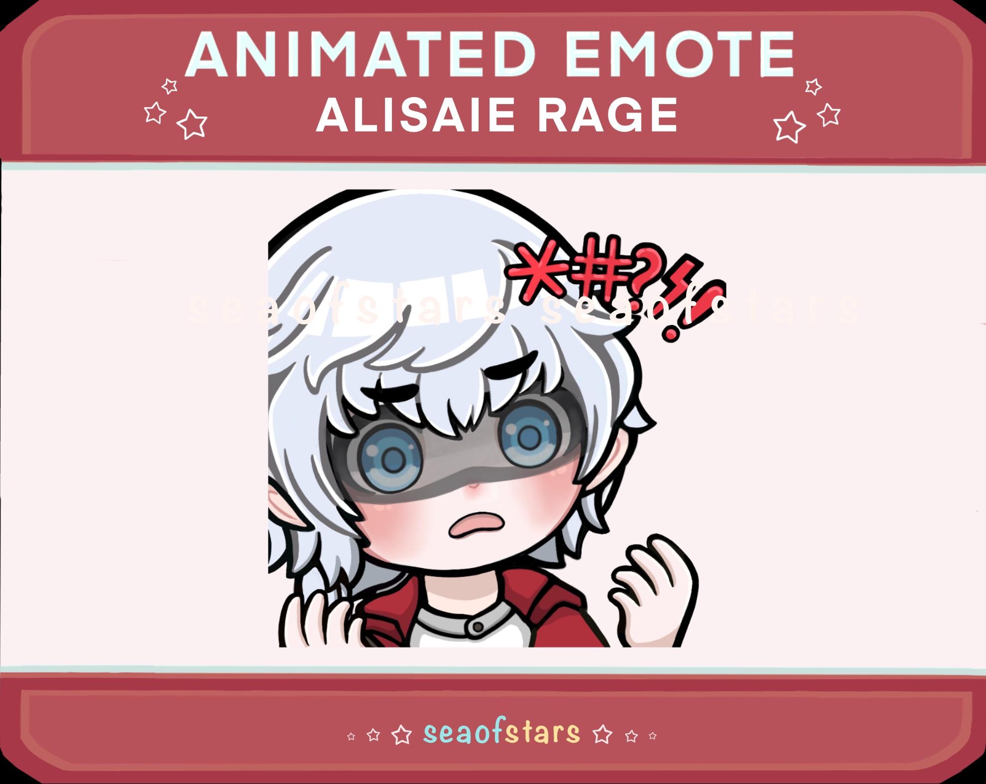 Alisaie Rage Animated Emote - Etsy