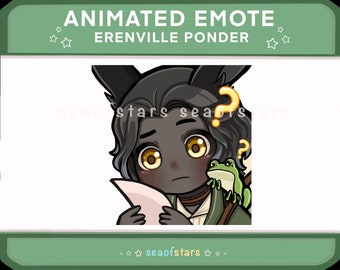 FFXIV Erenville Pondering Animated Emote