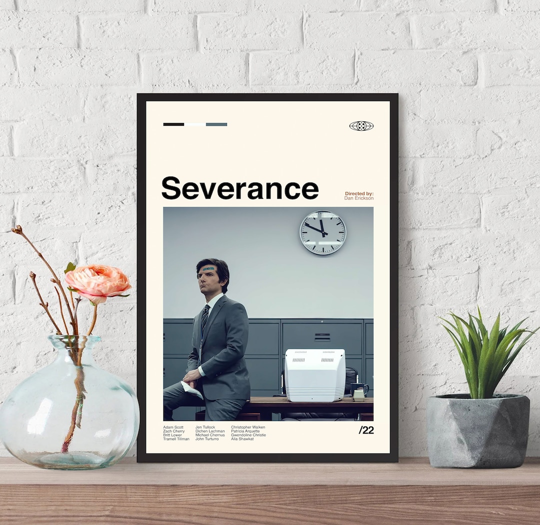 Severance Poster, Severance Print, Movie Poster, Minimalist Poster