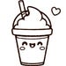 Kawaii BLACK/WHITE Breakfast PNG Bundle - Etsy