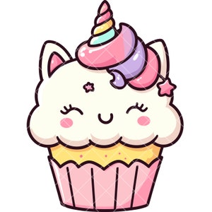 Kawaii Cute Unicorn PNG bundle image 3