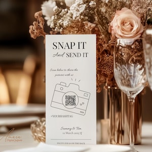 I Spy Wedding Photo Scavenger Hunt Card: QR Code Template (Digital Download) image 10
