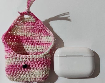 Apple Airpods Pro crochet cover/Case Handmade/Easy crochet pattern/ crochet pattern basic airpod case