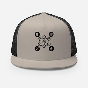 Krypto Trucker Hut, xrp, xlm, bitcoin, Ethereum Hut, Kryptos Hut, Kryptos Lover Baseball Hut, Blockkettenmütze, Kryptomütze, XRP Ausrüstung, XLM Ausrüstung
