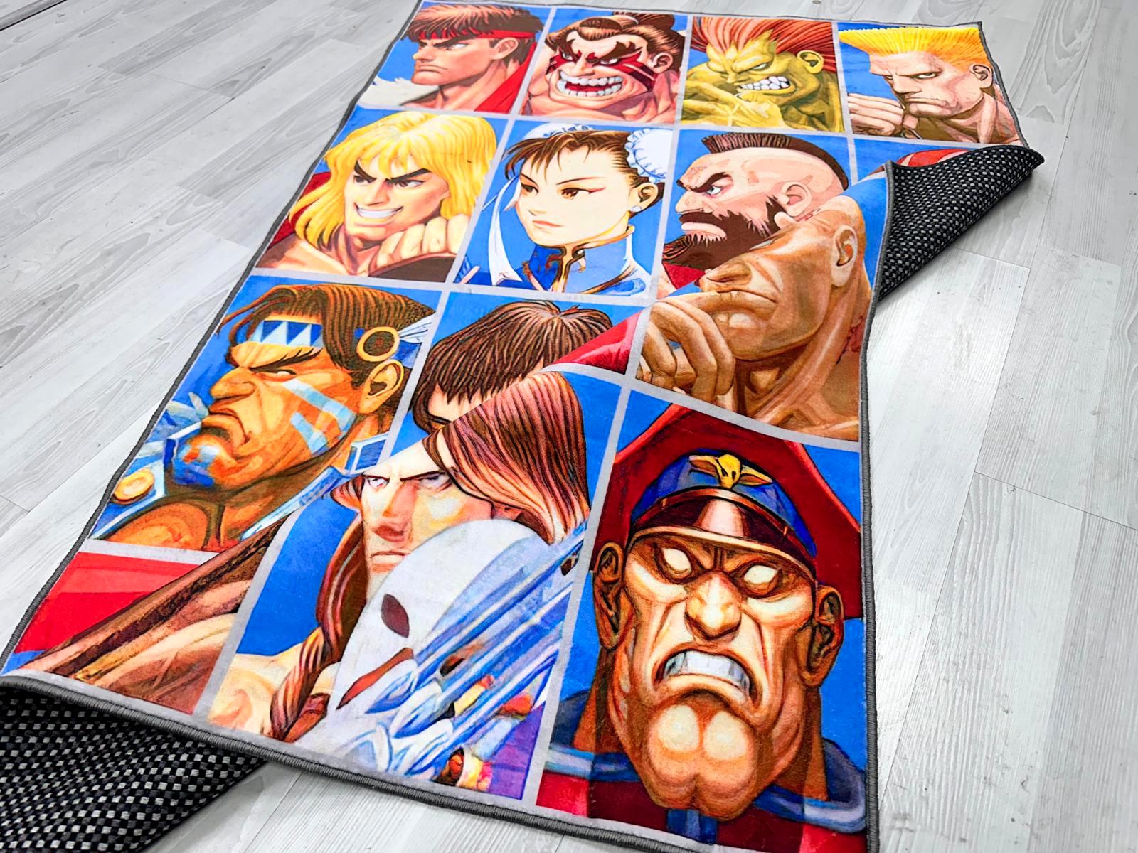 Street Fighter Rug, 90s Arcade Game Room Decor - Etsy