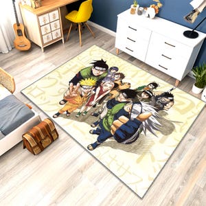 Tapete Anime Misto, Tapete Anime, Tapete Mangá, Tapete Kawaii, Tapete Colorido, Tapete Fantástico, Decoração Anime, Tapete para Quarto de Bebê, Tapete Personalizado, Tapete para Área, Presente para Ela
