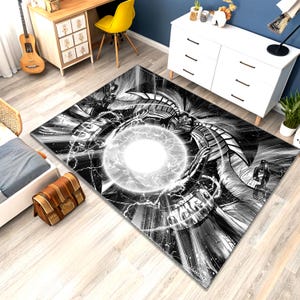 Fantastique tapis, mélange de couleurs anime, tapis kawai, anime, manga, manga, coloré, décoration anime, tapis pour chambre d'enfant, chambre d'enfant, personnalisé