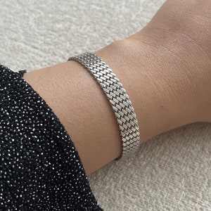 925K Sterling Silver Bracelet, Gold Bracelet