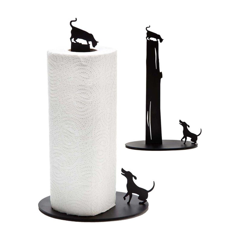 Paper Towel Roll Holder Metal Decorative Dryer Stand Etsy