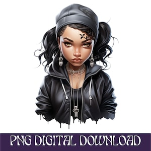 Dope Geld Schläger Leben Girl urban Streetwear svg Png Datei Design digitale Kunst T-shirt Dope Design sofortiger download
