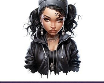 Dope Geld Schläger Leben Girl urban Streetwear svg Png Datei Design digitale Kunst T-shirt Dope Design sofortiger download