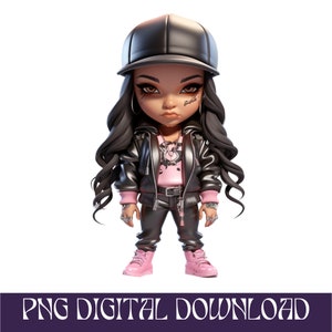 Dope Girl Geld Schläger Leben urban Streetwear svg Png Datei Design digitale Kunst T-shirt Dope Design sofortiger download