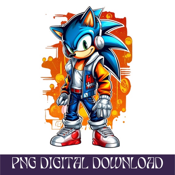 Sonic Movie Pose png  Sonic, Sonic fan art, Sonic party