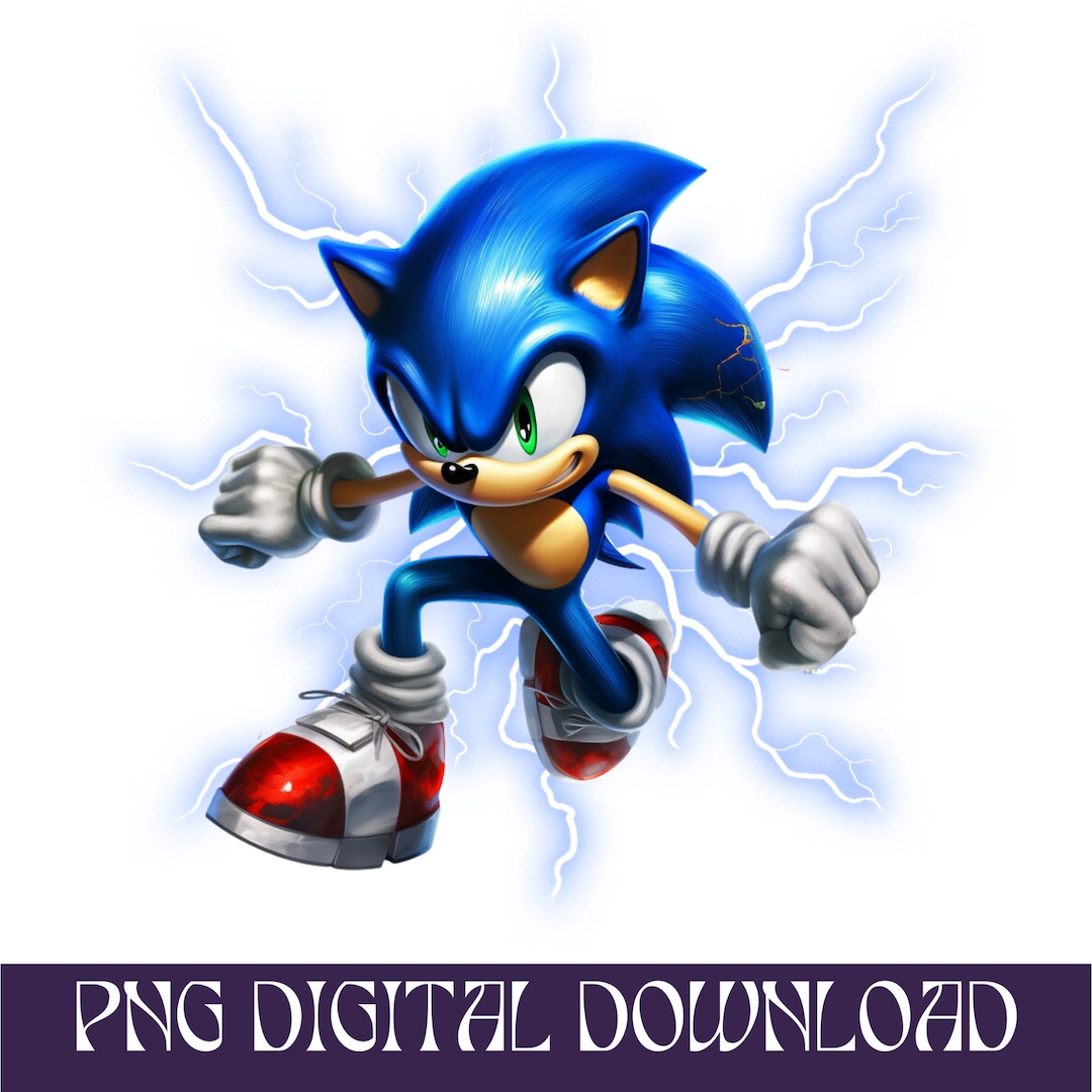 Just a Woman Who Loves Sonic Ice PNG, Digital Download, Instant Download,  Sublimation, Sonic, Ice, Png File 