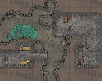 Bandit Cave Battle Map