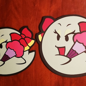 Paper Mario Lady Bow Wall Art