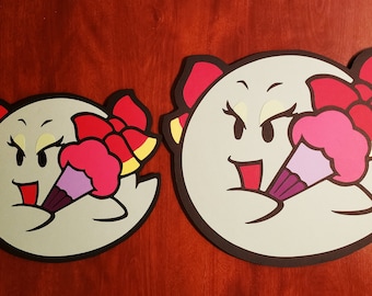Paper Mario Lady Bow Wall Art
