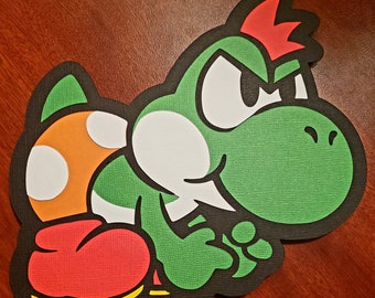 Paper Mario Yoshi Kid Wall Art