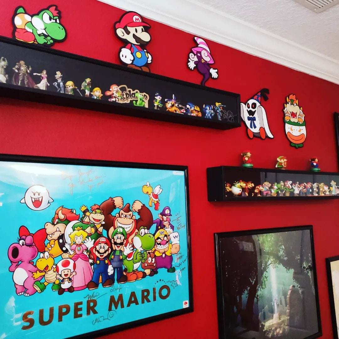 Paper Mario Yoshi Kid Wall Art Etsy