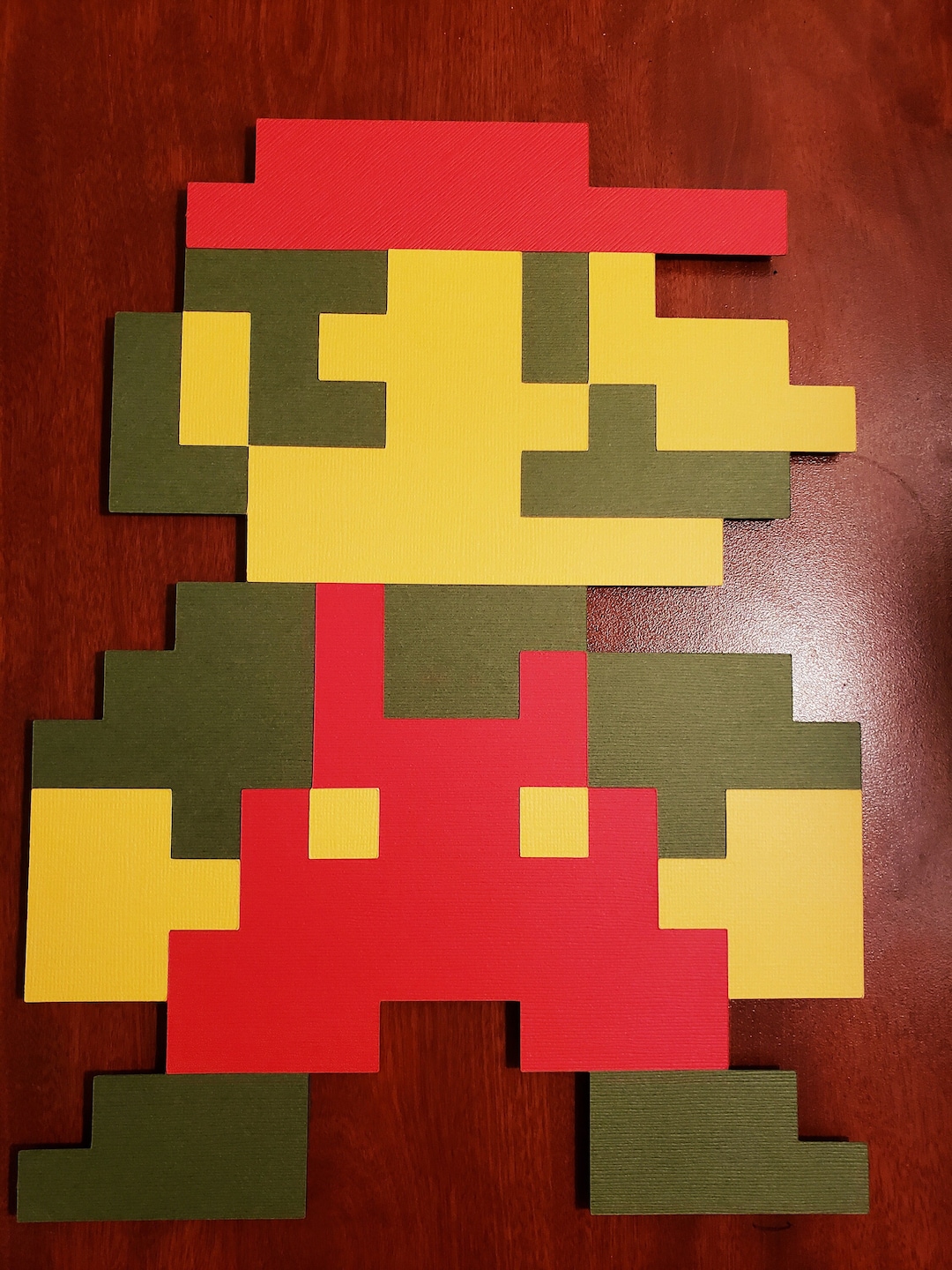 Super Mario 8bit Wall Art Etsy