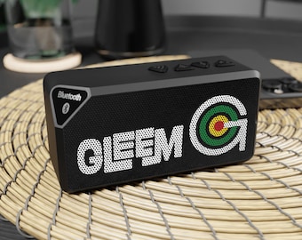 Gleem Classic Jabba Bluetooth Speaker: Portable Wireless Sound System, For Music Lovers, Perfect for Parties, Travel, Home Entertainment