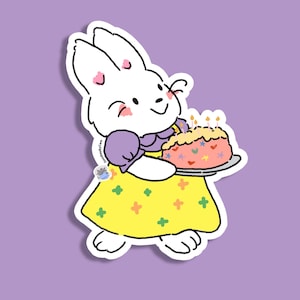 max and ruby stickers Nostalgic bunny stickerbunny Nostalgia|holographic| water resistant| Kawaii Stickers | Cute Adorable Stickers agere