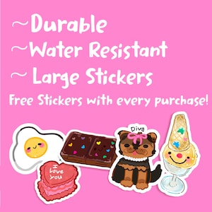 Bunny girl calico critter sticker image 2