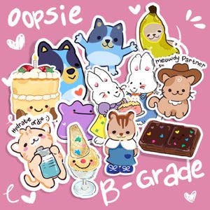 B grade 4 PSC Sticker Pack! ZUFÄLLIG
