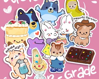 B grade 4 PSC sticker pack! RANDOM