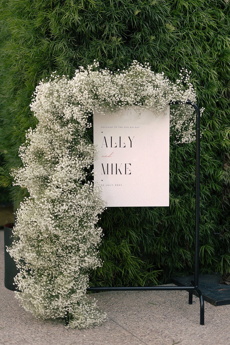Welcome Sign Wedding Template Welcome to Our Wedding Sign Modern Welcome Sign Wedding Template Welcome to Our Wedding Sign Modern