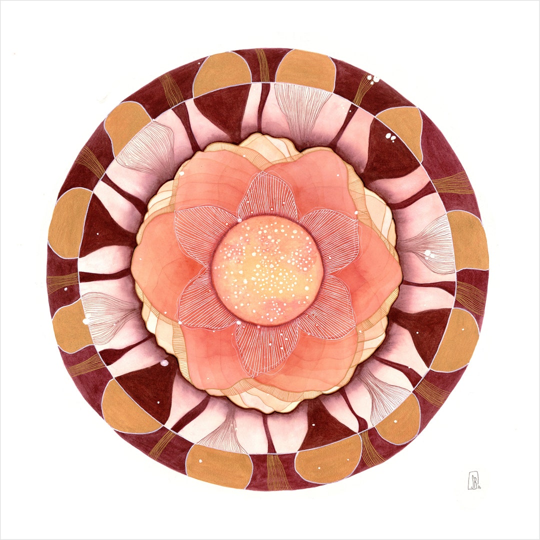 Mandala Art Limited Edition of an Original Painting for - Etsy