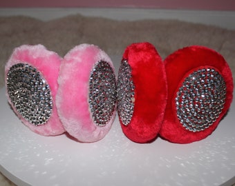Rhinestone Bling Earmuffs