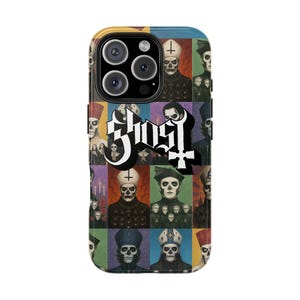 Ghost BC Phone Case - Skulls & Emblem, Durable Protection