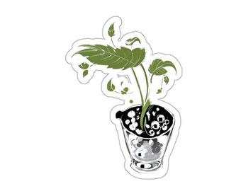 Monstera Kiss-Cut Sticker