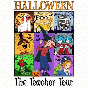 Halloween Der Lehrer Kinderbuch Charakter Png, Ich Lese Noch Kinderbuch Png, Lehrer Bibliothek Buch Club Kindergarten Halloween Png