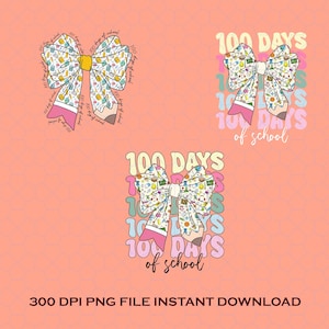 Happy 100 Days Of School Png, 100 Days Shirt Png, Kids 100 Days Brighter Png, 100 Days Of School Png, Teacher Png, Back To School Png