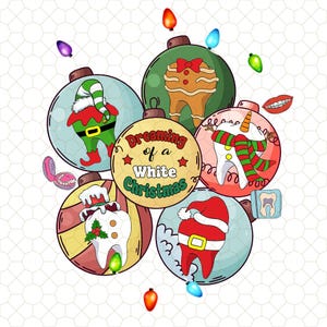 Dreaming Of A White Christmas Png, Dental Squad Christmas Png, Cute Tooth Christmas, Santa Dental Hygiene, Christmas Teeth Png, Dentist Png