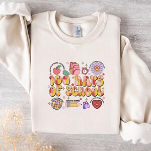 Happy 100 Days Of School Png, 100 Days Shirt Png, 100 Days Of Making Diference  Png, 100 Days Of School Png, Teacher Png, Back To School Png