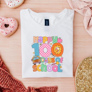 Happy 100 Days Of School Png, 100 Days Shirt Png, Kids 100 Days Brighter Png, 100 Days Of School Png, Teacher Png, Back To School Png