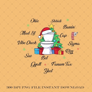 Skibidi Toilet Png, The Best Quality Design For You, PNG 300 DPI, Designs For T-shirt, Digital download, Trendy Skibidi Png , Gift For Fan