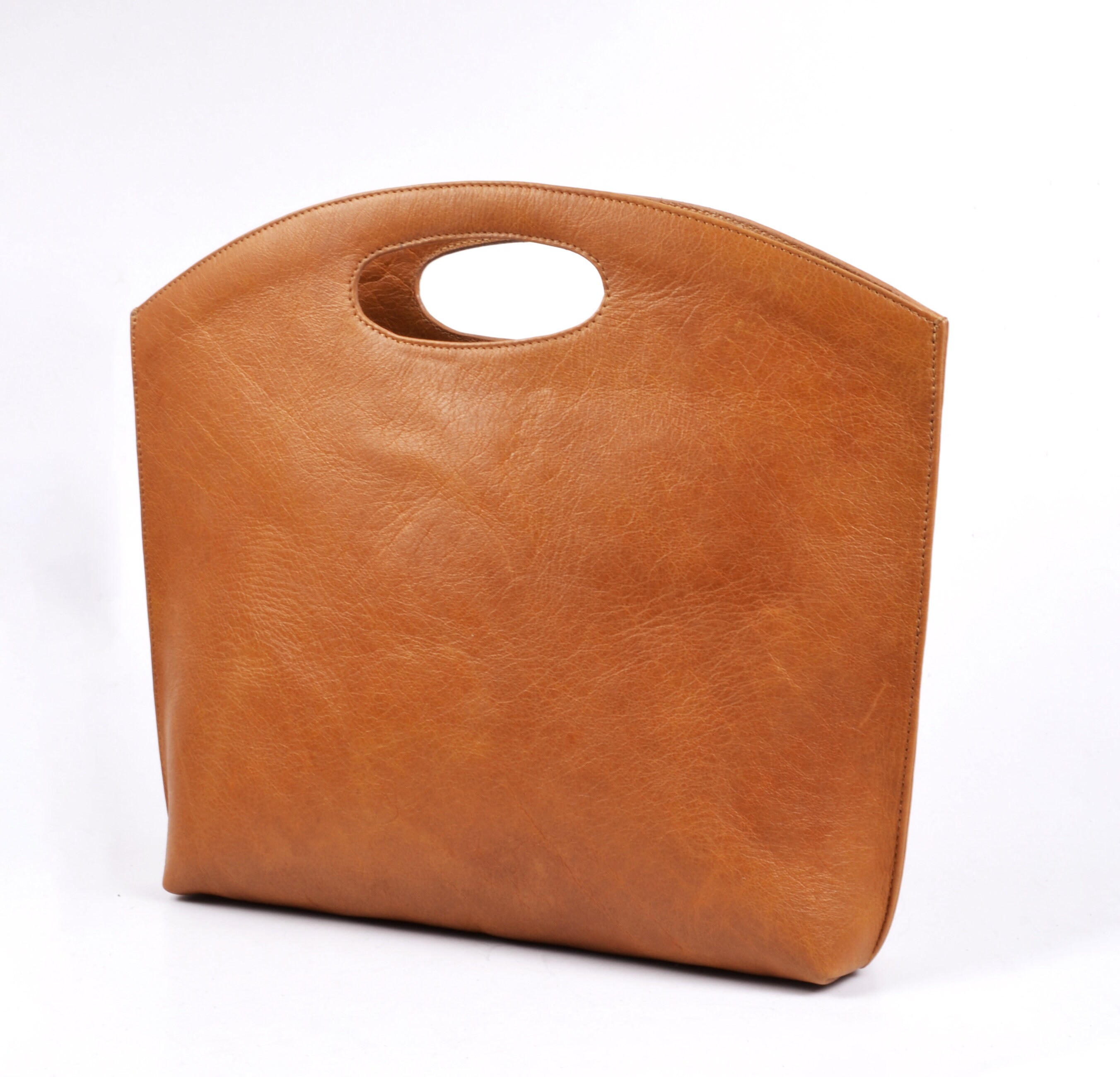 Designer Leather Sleek Women's Handbag, Leather Handbag, Shoulder Bag, Limited Edition Classic