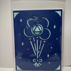 Cartão de aniversário AA