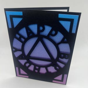 Carte d'anniversaire des AA