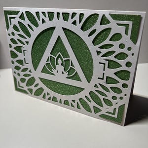 Cartão de Sobriedade Namaste