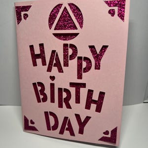 Cartão de aniversário AA