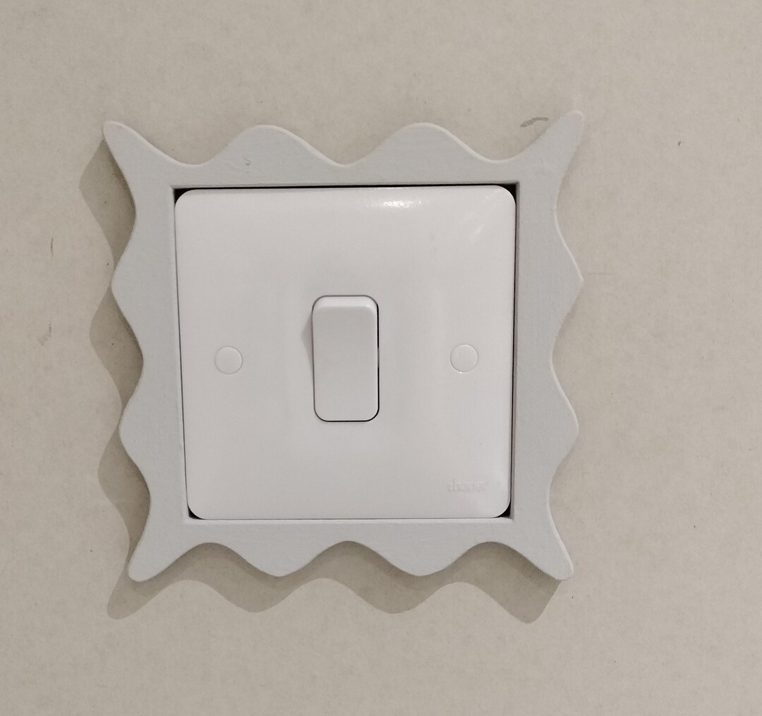 MDF Switch Surround | Light Switch Frame | Home Décor Accent - Wiggle ...