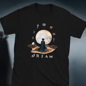Der Sandmann-T-Shirt.  Endless Dream Herren, Unisex & Damen T-Shirt. Neil Gaiman Morpheus Hemd