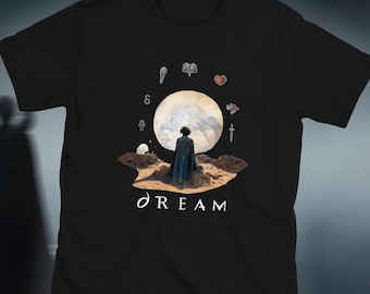 The Sandman t shirt.  Endless Dream Men's, Unisex & Women's Fit Tee. Neil Gaiman Morpheus shirt