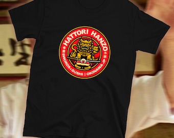 Hattori Hanzo Swords & Sushi T-Shirt, Killer-Bill-Grafik-T-Shirt